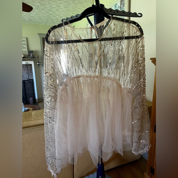 Forever That Girl Embellished Sheer Top - Picture 2 of 4